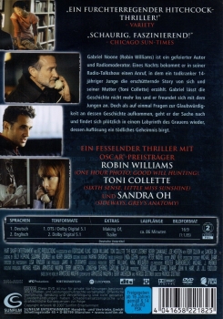 The Night Listener - Der nächtliche Lauscher - (Vermietrecht) - Einzel-DVD - Neu & OVP
